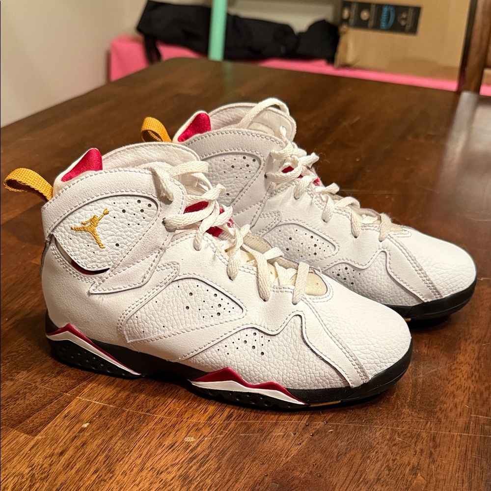 Kids Jordan 7 Retro Cardinal
